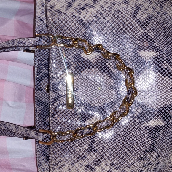 Michael Kors Snake Skin Tote Bag - Picture 3 of 6